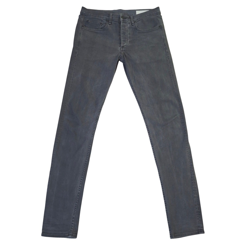 Rag & Bone Standard Issue Jeans Men's 31x32 Gray Fit 2 Slim Leg Button Fly